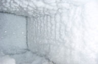 Шуба в морозильной камере